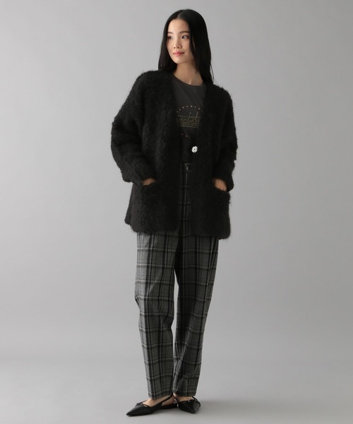 【セール】アルパカループニットカーディガンコート 146656（カーディガン/ボレロ）｜O0u（オーゼロユー）