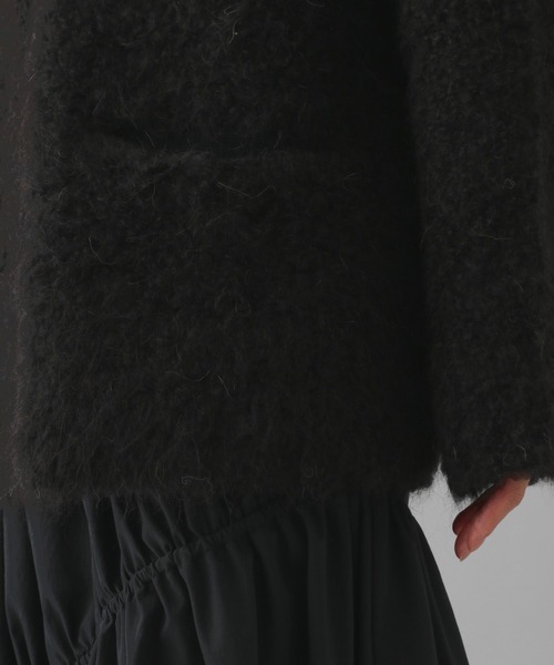 【セール】アルパカループニットカーディガンコート 146656（カーディガン/ボレロ）｜O0u（オーゼロユー）