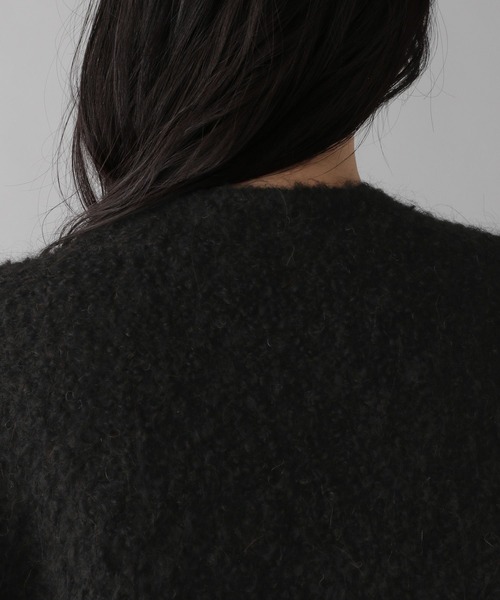 【セール】アルパカループニットカーディガンコート 146656（カーディガン/ボレロ）｜O0u（オーゼロユー）