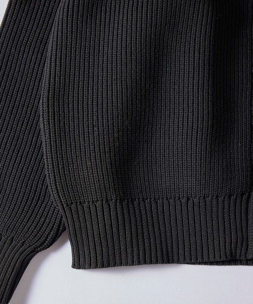 NewAnce（ニュアンス）の「【NewAnce】Drivers Knit / ドライバーズニット（ニット/セーター・メンズ・アイボリー/ブラック/ネイビー/ブラウン・FREE）」の5枚目の写真