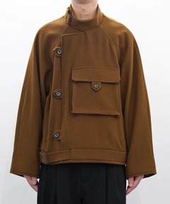 STUDIOUS別注STAND COLLAR COAT（ミリタリージャケット）｜UJOH