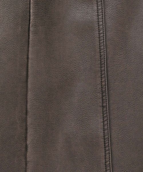 JEANASIS（ジーナシス）の「サイドベルトレザーライクスカート/205331（スカート・レディース・ブラック/ブラウン・FREE）」の13枚目の写真