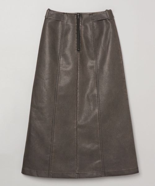 JEANASIS（ジーナシス）の「サイドベルトレザーライクスカート/205331（スカート・レディース・ブラック/ブラウン・FREE）」の15枚目の写真