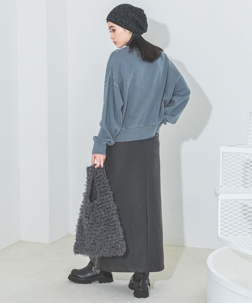 JEANASIS（ジーナシス）の「サイドベルトレザーライクスカート/205331（スカート・レディース・ブラック/ブラウン・FREE）」の16枚目の写真