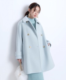 JUSGLITTY スタンダードPコート オフホワイト S ジャスグリッティー JUSGLITTY スタンダードPコート （特殊