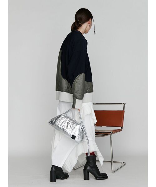 【セール】WAVE LINE PADDED PO / ウェーブラインパデッドプルオーバー（スウェット）｜UN3D.（アンスリード）