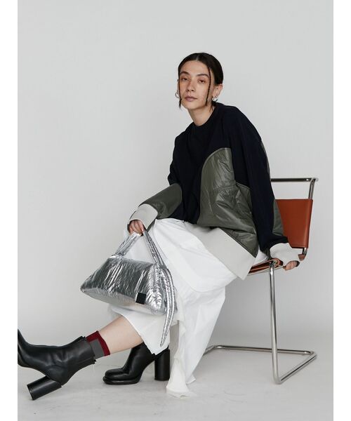 【セール】WAVE LINE PADDED PO / ウェーブラインパデッドプルオーバー（スウェット）｜UN3D.（アンスリード）