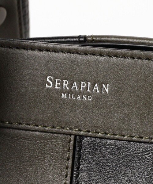 BRILLA per il gusto(ブリッラペルイルグースト)の「【別注】SERAPIAN / SECRET ライン トートバッグ(トートバッグ・メンズ・ブラック系その他4・ONE SIZE)」の8枚目の写真
