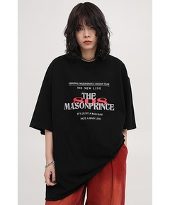 半袖ロゴプリントTシャツ オーバーサイズ ユニセックス