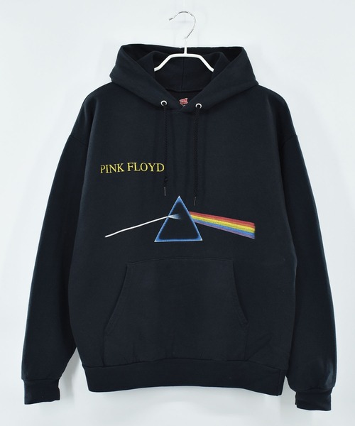 HANES（ヘインズ）の「【ヴィンテージ古着】PINK FLOYD “The Dark Side of the Moon” フーディ（パーカー・メンズ・ブラック・LARGE）」の2枚目の写真