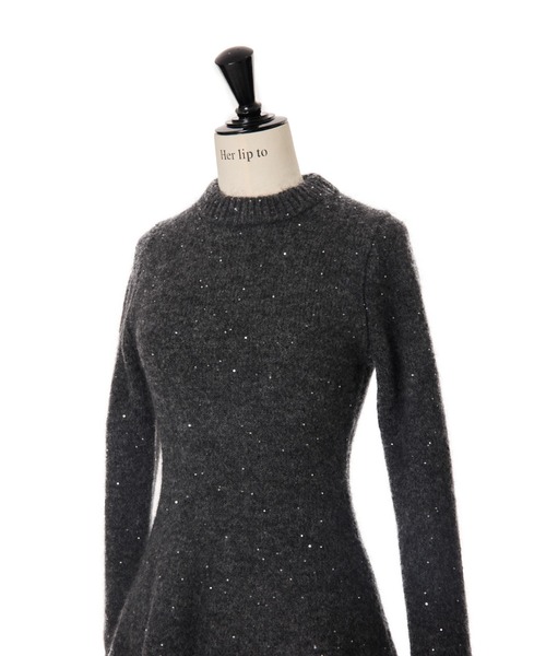 ☆herlipto☆Twinkle Flare Mini Dress Her lip to（ハーリップトゥー）の「Twinkle Flare Mini Dress