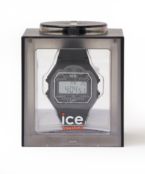 ICE WATCH（アイスウォッチ）の「【ice watch /アイスウォッチ】ICE digit retro/アイス デジット レトロ COLORシリーズ（デジタル腕時計・メンズ・イエロー/オレンジ/ホワイト/ピンク/レッド/ブラック/サックスブルー/エメラルド・フリー）」の14枚目の写真