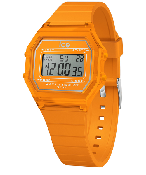 ICE WATCH（アイスウォッチ）の「【ice watch /アイスウォッチ】ICE digit retro/アイス デジット レトロ COLORシリーズ（デジタル腕時計・メンズ・イエロー/オレンジ/ホワイト/ピンク/レッド/ブラック/サックスブルー/エメラルド・フリー）」の22枚目の写真