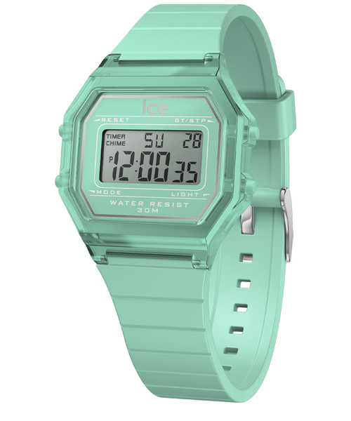 ICE WATCH（アイスウォッチ）の「【ice watch /アイスウォッチ】ICE digit retro/アイス デジット レトロ COLORシリーズ（デジタル腕時計・メンズ・イエロー/オレンジ/ホワイト/ピンク/レッド/ブラック/サックスブルー/エメラルド・フリー）」の11枚目の写真
