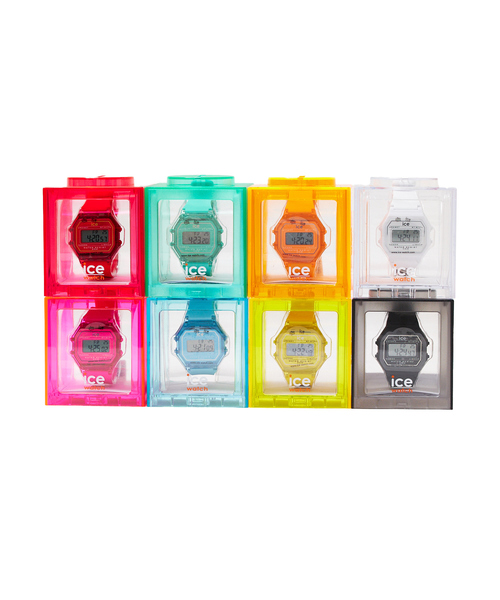 ICE WATCH（アイスウォッチ）の「【ice watch /アイスウォッチ】ICE digit retro/アイス デジット レトロ COLORシリーズ（デジタル腕時計・メンズ・イエロー/オレンジ/ホワイト/ピンク/レッド/ブラック/サックスブルー/エメラルド・フリー）」の13枚目の写真