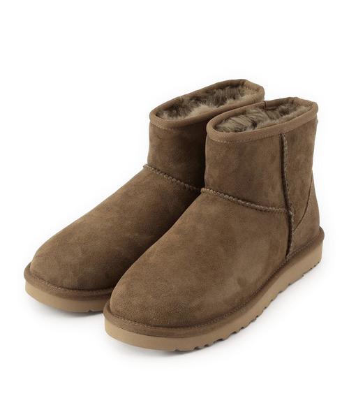 UGG Australia(アグオーストラリア)の「アグ/UGG Classic MINI/クラシックミニ(ブーツ・レディース・ブラック/グレー/ブラウン・7/6/8)」の3枚目の写真