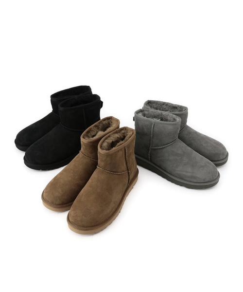 UGG Australia(アグオーストラリア)の「アグ/UGG Classic MINI/クラシックミニ(ブーツ・レディース・ブラック/グレー/ブラウン・7/6/8)」の11枚目の写真