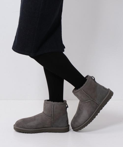 UGG Australia(アグオーストラリア)の「アグ/UGG Classic MINI/クラシックミニ(ブーツ・レディース・ブラック/グレー/ブラウン・7/6/8)」の12枚目の写真