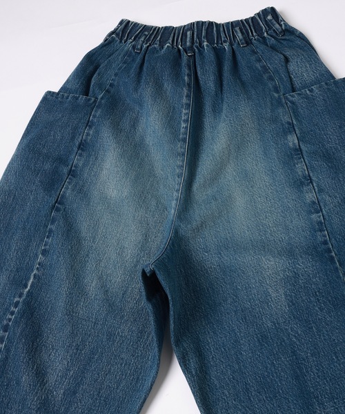 Dulcamara（ドゥルカマラ）の「3サイドオーバーダイデニムPT（デニムパンツ・メンズ・インディゴブルー/ダークインディゴブルー・0/1/2）」の18枚目の写真