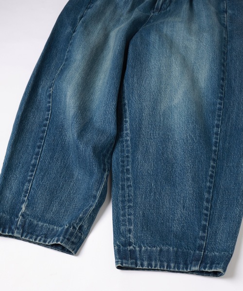 Dulcamara（ドゥルカマラ）の「3サイドオーバーダイデニムPT（デニムパンツ・メンズ・インディゴブルー/ダークインディゴブルー・0/1/2）」の20枚目の写真