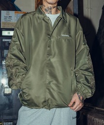 Subciety(TuTGeB)Embroidery paisley coach jkt(iCWPbg)