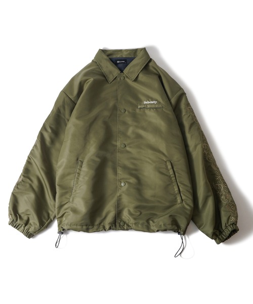 Subciety アノラック ナイロン ジャケット ペイズリー サブサエティ 105-62492_3.jpg