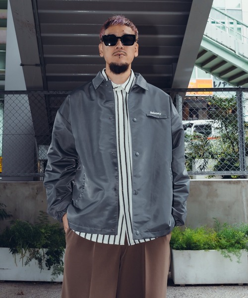 セール】Embroidery paisley coach jkt（ナイロンジャケット