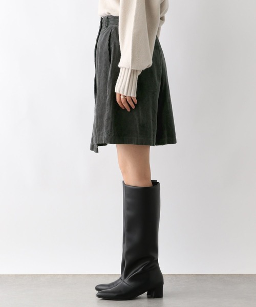 LEPSIM（レプシィム）の「コーデュロイラップキュロット　147617（その他パンツ・レディース・チャコールグレー/レッド・FREE）」の14枚目の写真