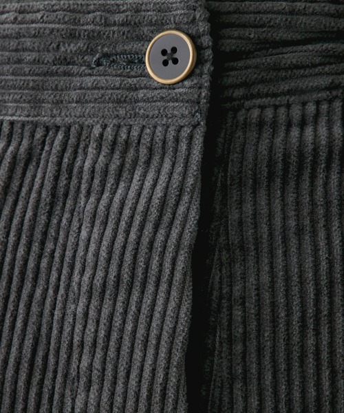 LEPSIM（レプシィム）の「コーデュロイラップキュロット　147617（その他パンツ・レディース・チャコールグレー/レッド・FREE）」の12枚目の写真