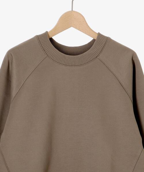 《WEB限定アイテム》バックジップボンディングトップス(Tシャツ/カットソー)|le.coeur blanc(ルクールブラン) 《WEB限定アイテム》バックジップボンディングトップス(Tシャツ/カットソー)|le.coeur blanc(ルクールブラン)