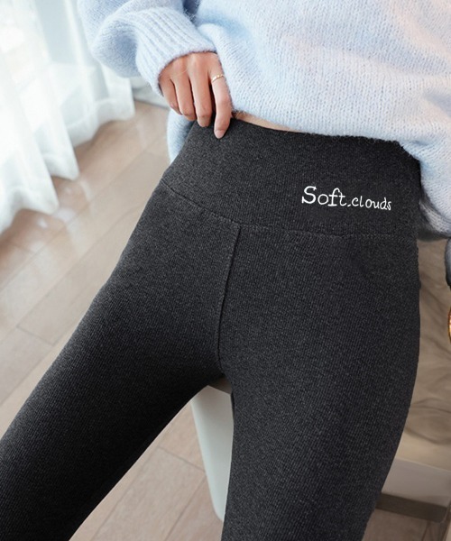 Miniministore（ミニミニストア）の「裏起毛レギンスレディース あったかパンツ（その他パンツ・レディース・ブラック/チャコールグレー/ライトグレー・FREE）」の17枚目の写真
