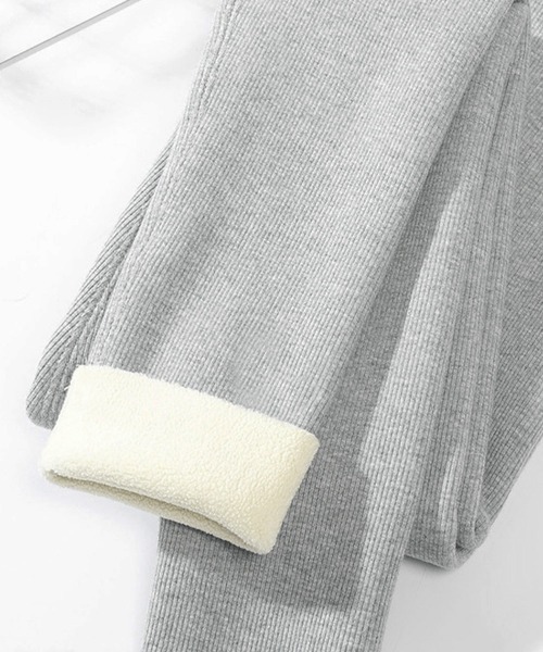 Miniministore（ミニミニストア）の「裏起毛レギンスレディース あったかパンツ（その他パンツ・レディース・ブラック/チャコールグレー/ライトグレー・FREE）」の20枚目の写真