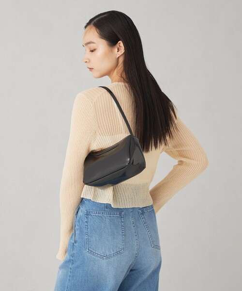 EMMEL REFINES(エメルリファインズ)の「<EMMEL REFINES>EM sleek ミニ ショルダーバッグ(ショルダーバッグ・レディース・シルバー/ブラック/レッド/ライム・FREE)」の7枚目の写真