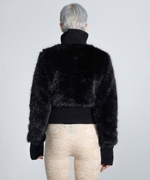 SCULPTOR（スカルプター）の「Faux Fur Zip-Up Jacket/フォーファー