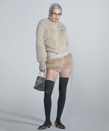 scluptor ファーフォージップアップジャケット SCULPTOR（スカルプター）の「Faux Fur Zip-Up Jacket/フォー