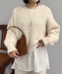 SHENERY | ラメニットプルオーバー(ニット/セーター)