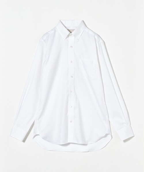 UNITED ARROWS(ユナイテッドアローズ)の「イージーケア AG ロイヤルオックス ボタンダウン シャツ ―抗菌防臭―(ビジネスシャツ・メンズ・ライトブルー/ホワイト・43cm/42cm/41cm/40cm/39cm/38cm/37cm)」の3枚目の写真