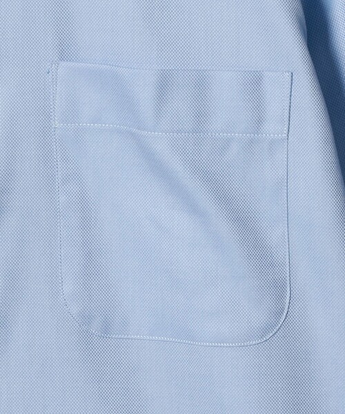 UNITED ARROWS(ユナイテッドアローズ)の「イージーケア AG ロイヤルオックス ボタンダウン シャツ ―抗菌防臭―(ビジネスシャツ・メンズ・ライトブルー/ホワイト・43cm/42cm/41cm/40cm/39cm/38cm/37cm)」の12枚目の写真