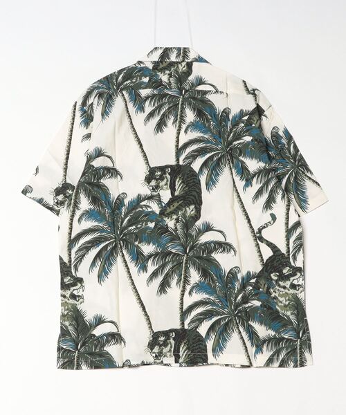 ALOHA SHIRT 'TIGER & PALM TREE' / アロハシャツ 'タイガー
