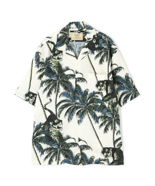 ALOHA SHIRT 'TIGER & PALM TREE' / アロハシャツ 'タイガー＆ パーム