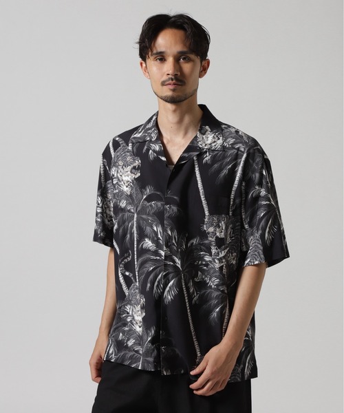 WIND AND SEA パームツリー アロハ シャツ セットアップ WIND AND SEA パームツリー アロハ シャツ セットアップ WIND
