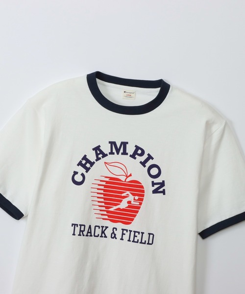 Champion(チャンピオン)の「【Champion/チャンピオン】メンズ メンズカジュアル ショートスリーブTシャツ(Tシャツ/カットソー・メンズ・レッド/イエロー/ネイビー/ブラック・X-LARGE/LARGE/MEDIUM)」の16枚目の写真