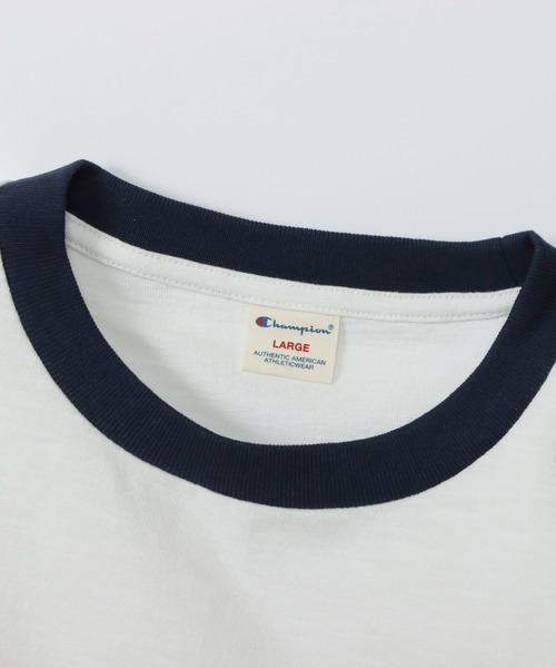 Champion(チャンピオン)の「【Champion/チャンピオン】メンズ メンズカジュアル ショートスリーブTシャツ(Tシャツ/カットソー・メンズ・レッド/イエロー/ネイビー/ブラック・X-LARGE/LARGE/MEDIUM)」の17枚目の写真