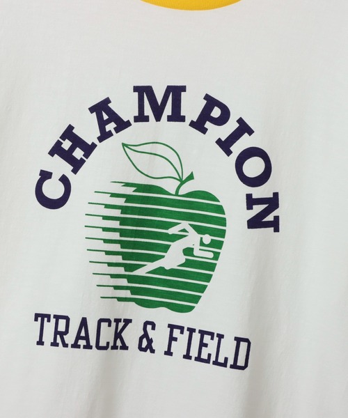 Champion(チャンピオン)の「【Champion/チャンピオン】メンズ メンズカジュアル ショートスリーブTシャツ(Tシャツ/カットソー・メンズ・レッド/イエロー/ネイビー/ブラック・X-LARGE/LARGE/MEDIUM)」の5枚目の写真