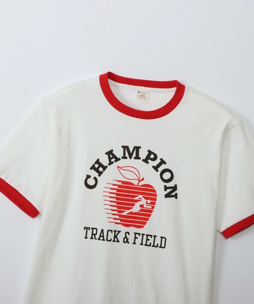 Champion(チャンピオン)の「【Champion/チャンピオン】メンズ メンズカジュアル ショートスリーブTシャツ(Tシャツ/カットソー・メンズ・レッド/イエロー/ネイビー/ブラック・X-LARGE/LARGE/MEDIUM)」の10枚目の写真