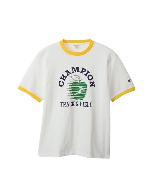 Champion(チャンピオン)の「【Champion/チャンピオン】メンズ メンズカジュアル ショートスリーブTシャツ(Tシャツ/カットソー・メンズ・レッド/イエロー/ネイビー/ブラック・X-LARGE/LARGE/MEDIUM)」の6枚目の写真