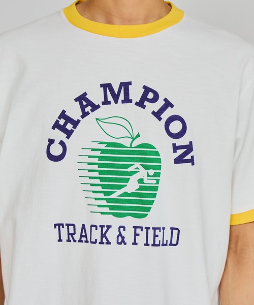 Champion(チャンピオン)の「【Champion/チャンピオン】メンズ メンズカジュアル ショートスリーブTシャツ(Tシャツ/カットソー・メンズ・レッド/イエロー/ネイビー/ブラック・X-LARGE/LARGE/MEDIUM)」の18枚目の写真