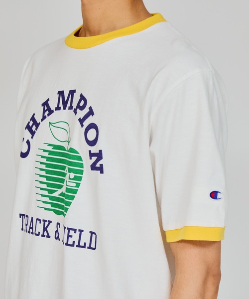 Champion(チャンピオン)の「【Champion/チャンピオン】メンズ メンズカジュアル ショートスリーブTシャツ(Tシャツ/カットソー・メンズ・レッド/イエロー/ネイビー/ブラック・X-LARGE/LARGE/MEDIUM)」の19枚目の写真