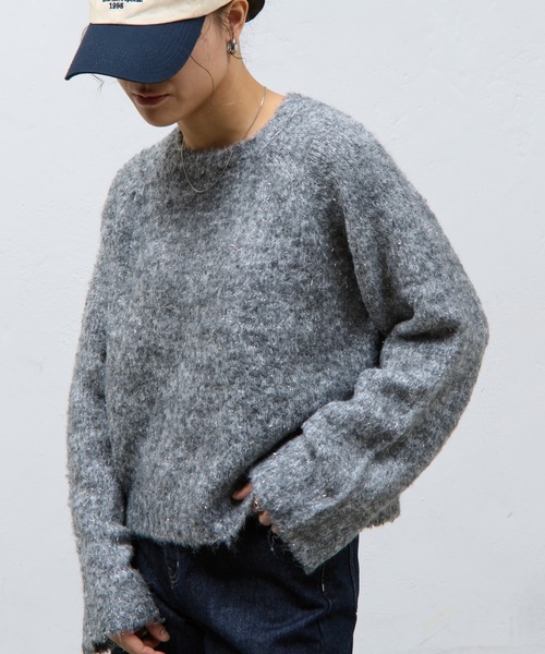 ラメブークレニットプルオーバー（ニット/セーター）｜COLONY 2139（コロニートゥーワンスリーナイン）