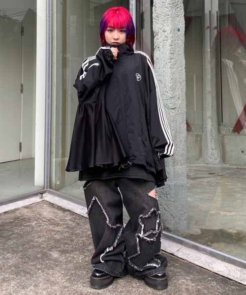 【2025年】高評価レビューアイテム特集 セール】CND ブルゾン（ブルゾン）｜Candy NYLON SWITCHED ジャケット・アウター
